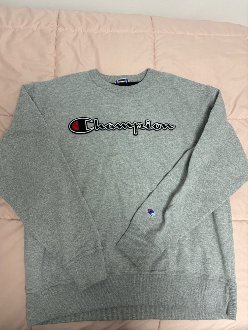 Champion Gray Crewneck Sweatshirt